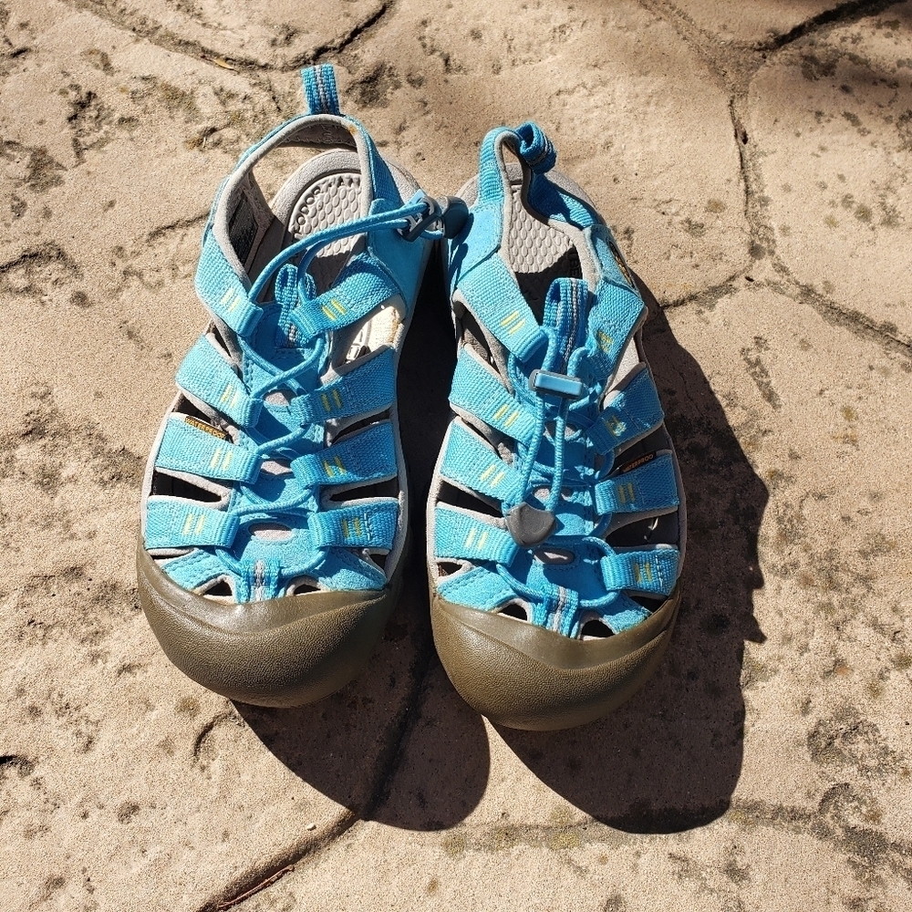 Keen Teal/Aqua Blue Adventure Sandals